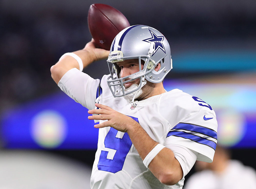 Former Dallas Cowboys quarterback Tony Romo