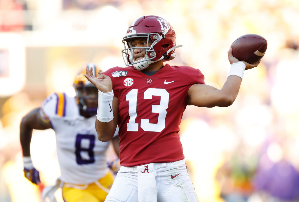 Patriots coach Bill Belichick could find his next quarterback in the 2020 NFL draft by going after Alabama star Tua Tagovailoa.
