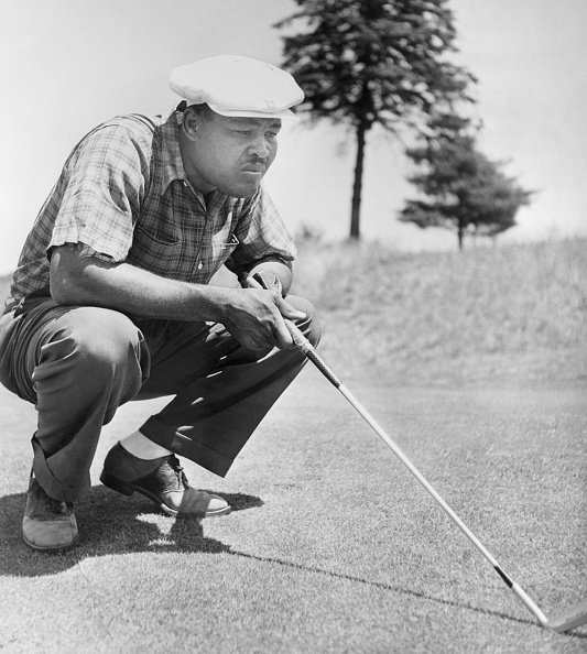 Joe Louis a golfer