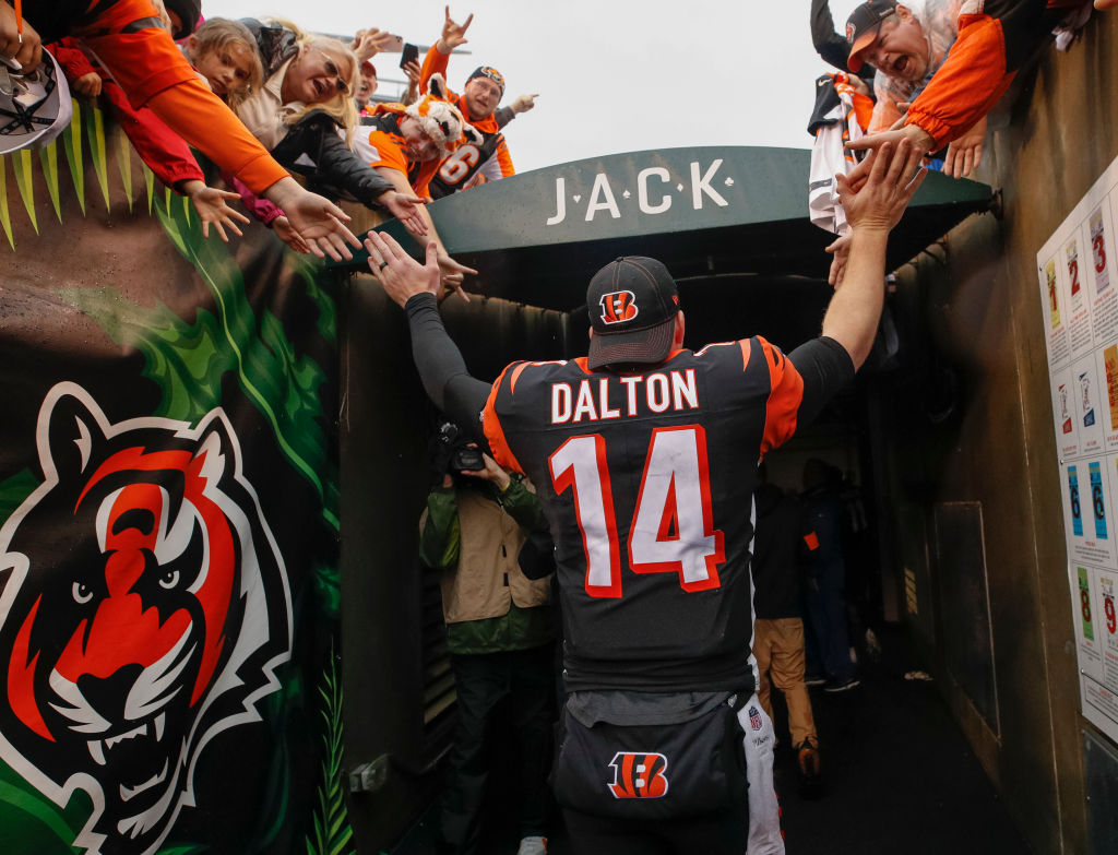 Andy Dalton did not win one playoff game with the Cincinnati Bengals. He, however, still leaves the team and the city as a hero.