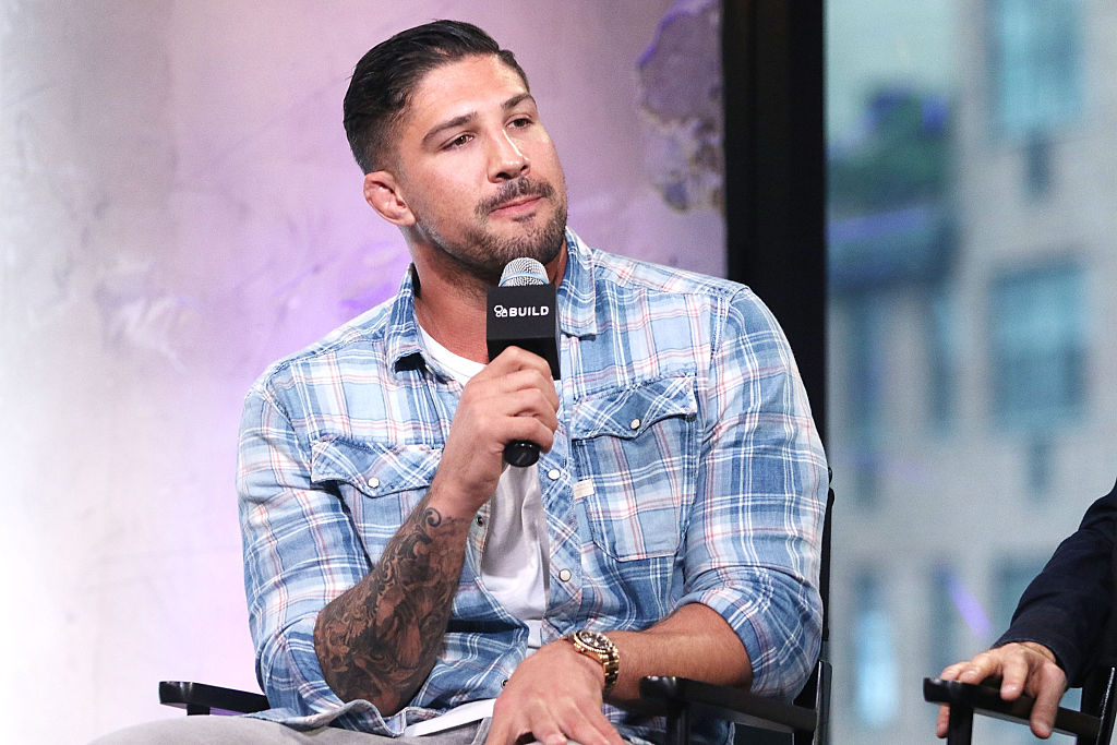 Brendan Schaub doing an interview
