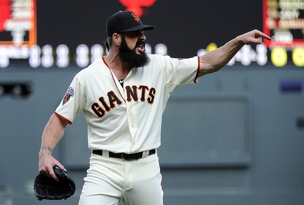 Former Giants closer Brian Wilson made three All-Star Games from 2008-11.