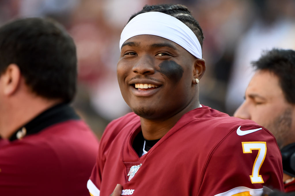 Dwayne Haskins' play at Ohio State led to him becoming a top pick with the Washington Redskins. That helped him get a massive contract too.