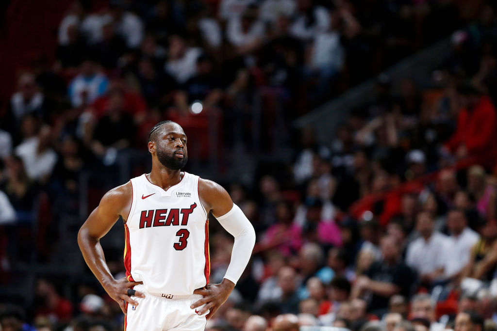 Dwyane Wade Is Doing His Best Impression Of Guys Like Dennis Rodman And Chris Birdman Andersen