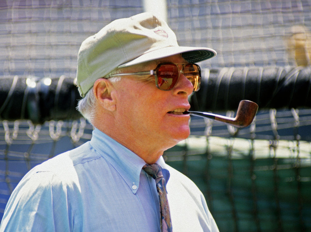 Richie Ashburn, radio and TV commentator for the Philadelphia Phillies