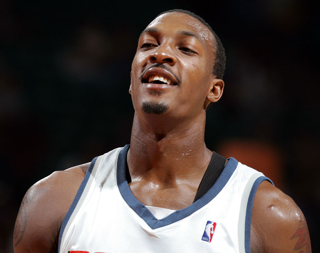 Gerald Wallace des Charlotte Bobcats en 2005