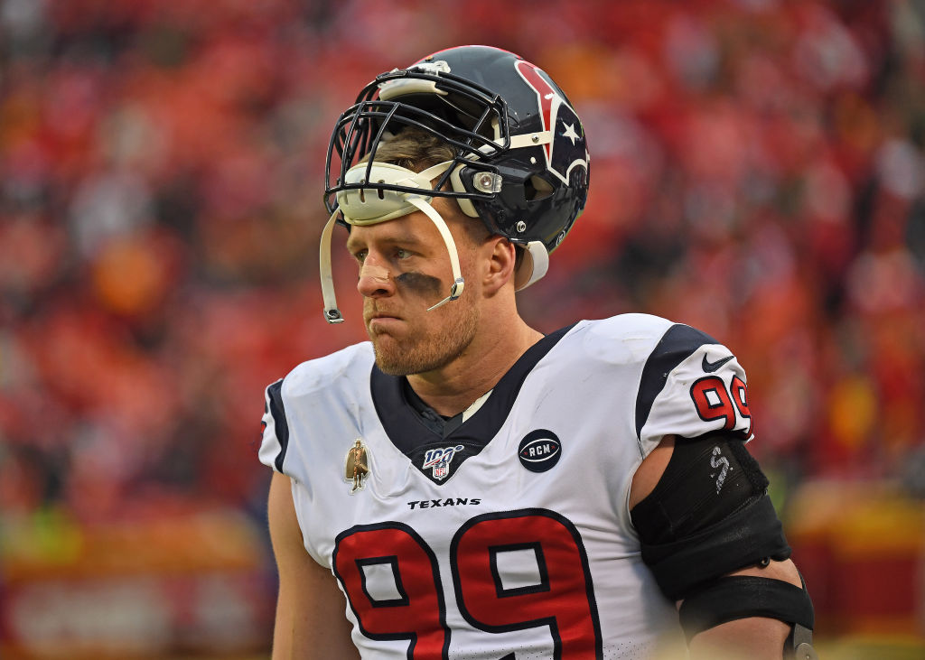 Texans defensive end J.J. Watt