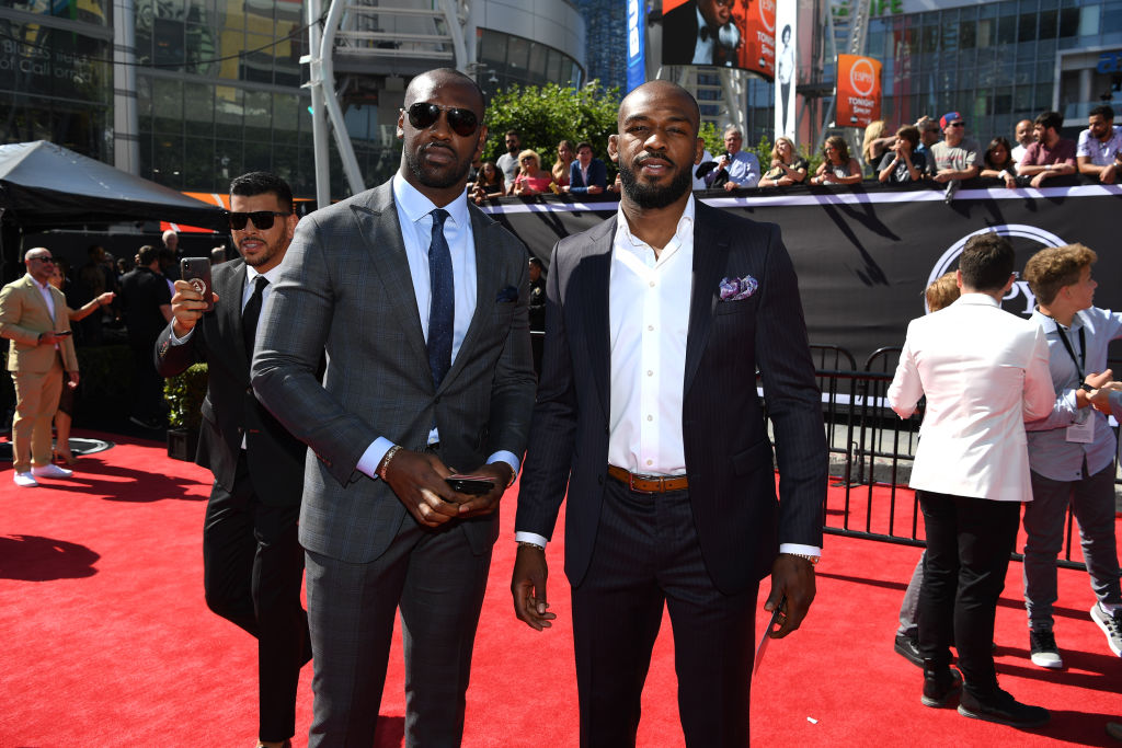 The 2019 ESPYS host Chandler Jones and Jon Jones