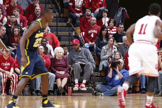 Bobby Knight’s Warmth Busted Though for Paralyzed Indiana Player Landon Turner