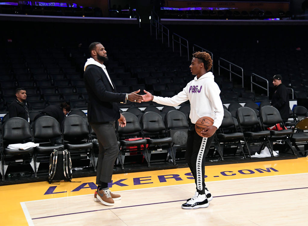 LeBron James regrets naming his son Bronny after himself.