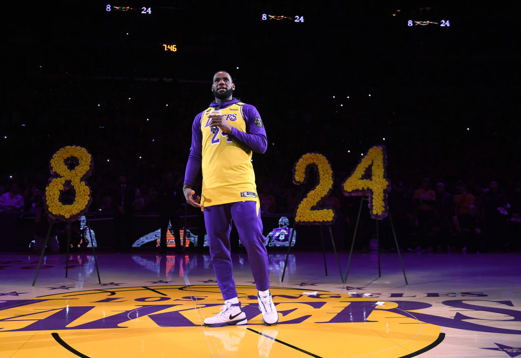 Los Angeles Lakers forward LeBron James is the MVP frontrunner. But that's because of his stats, not because of Kobe Bryant's passing earlier this year.