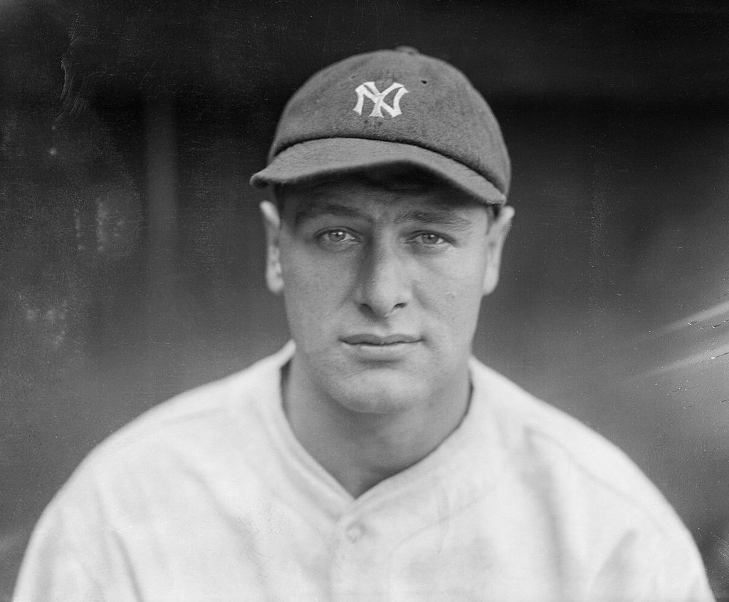 Lou Gehrig in 1927