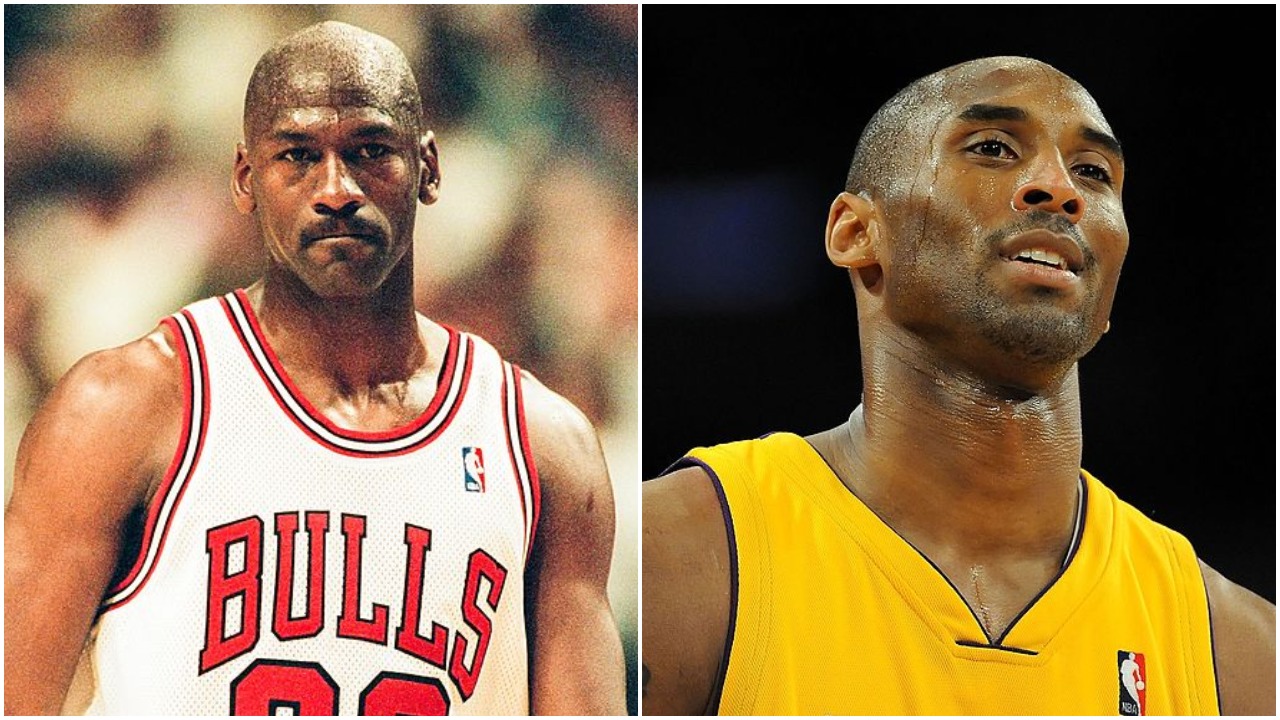 Michael Jordan and Kobe Bryant did not play in the NBA at the same time for very long, but Jordan took notice of Bryant's talents early.