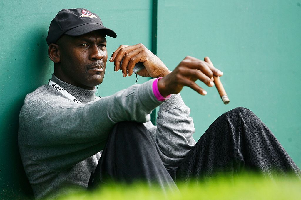 Ever since his days with the Chicago Bulls, Michael Jordan has enjoyed cigars.