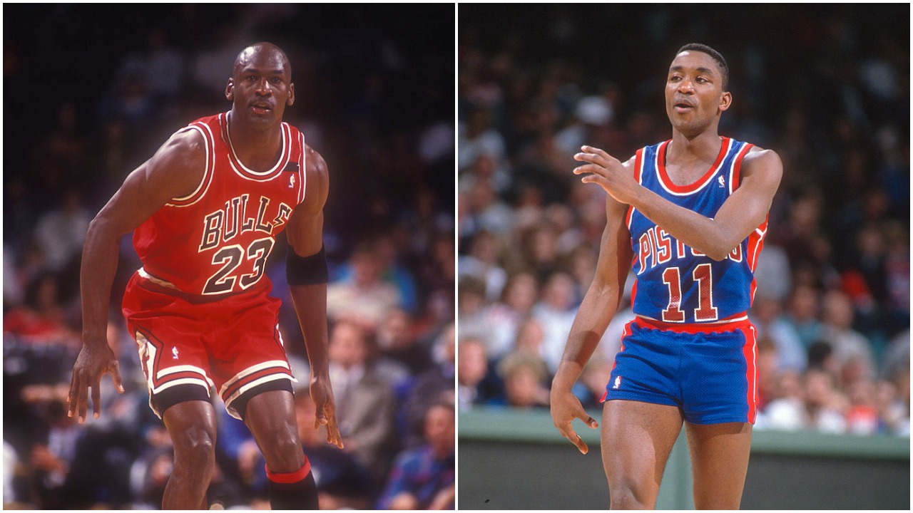 Michael Jordan Isiah Thomas