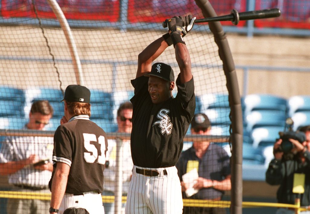Bulls legend Michael Jordan played in the Chicago White Sox farm system in 1994 and 1995.