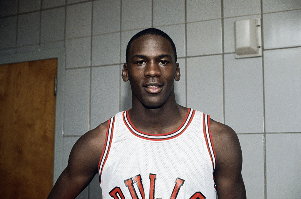 michael jordan rookie year