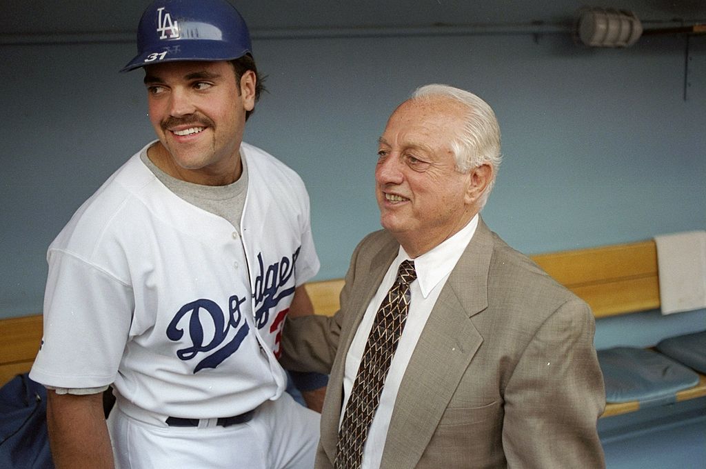 If not for Tommy Lasorda, Mike Piazza might not have even become a professional baseball player.