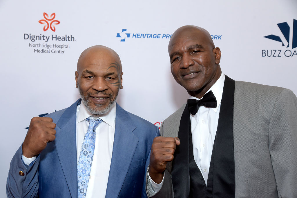 Mike Tyson and Evander Holyfield