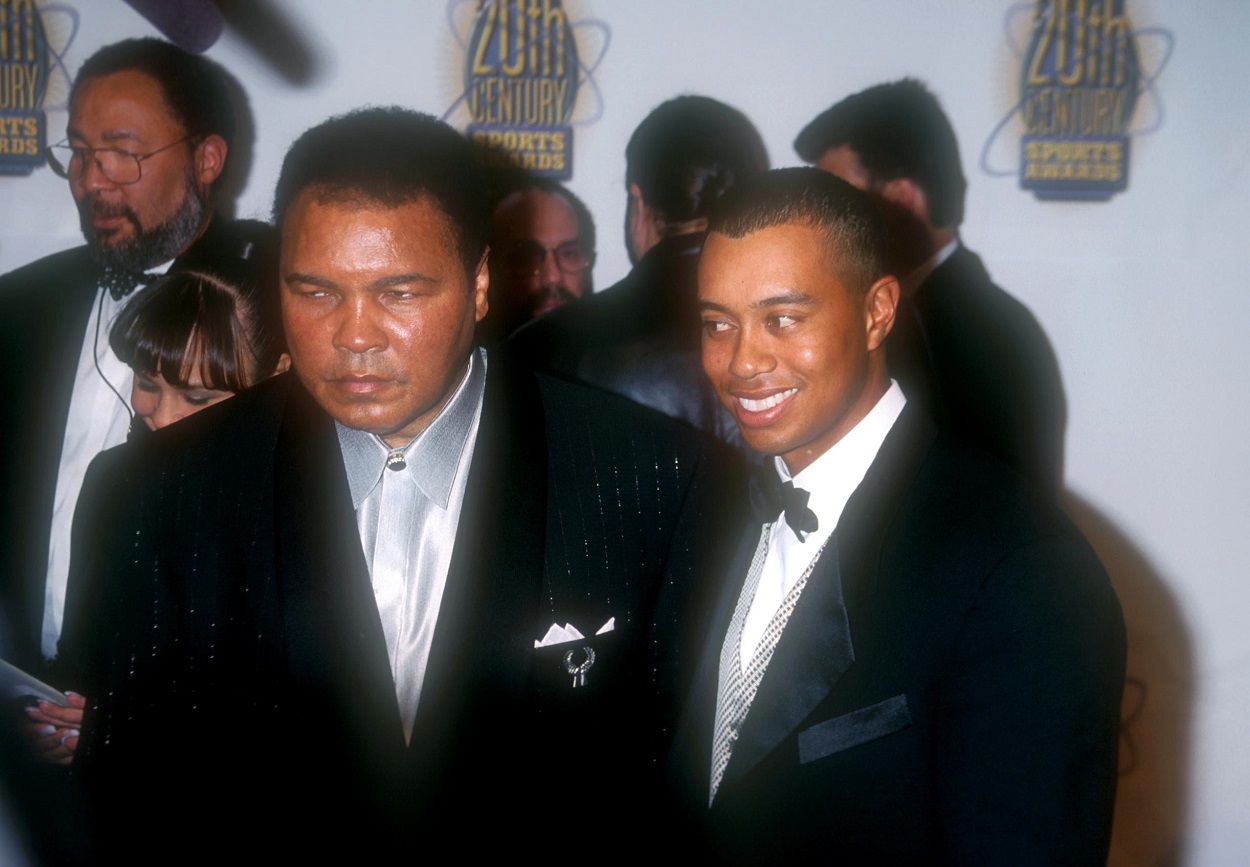 Muhammad Ali and Tiger Woods