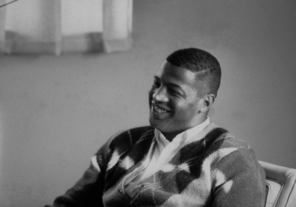 NFL player Ernie Davis in 1962