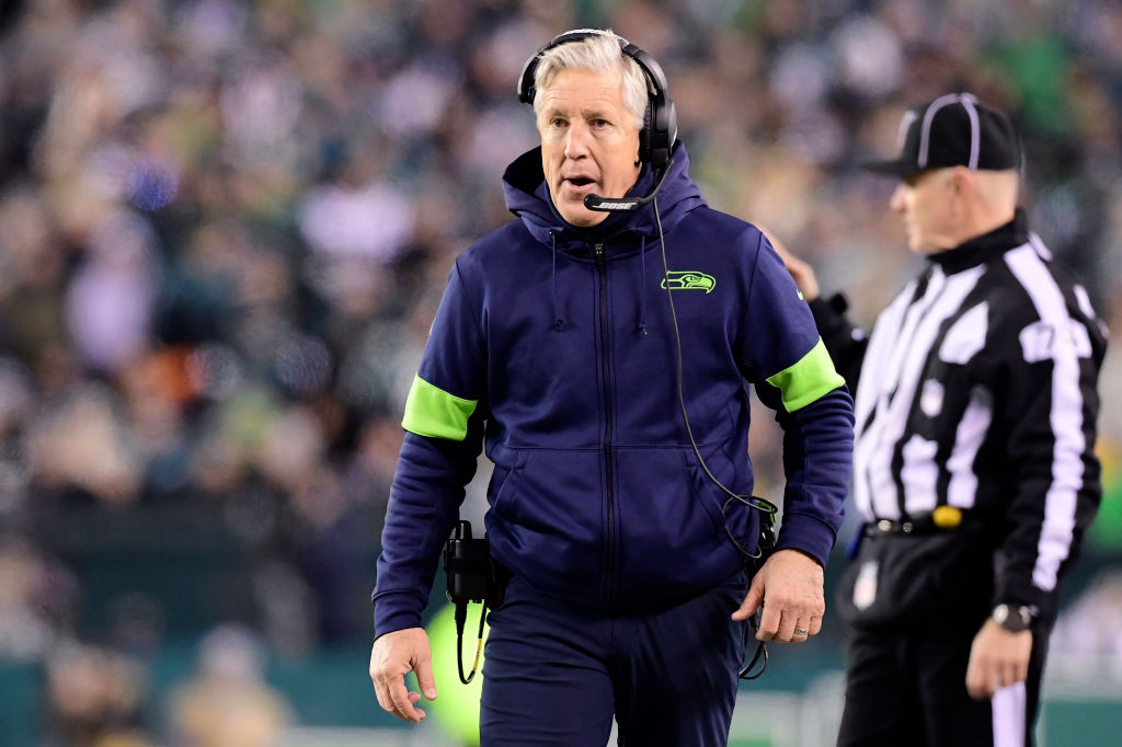 Will Ferrell and Pete Carroll