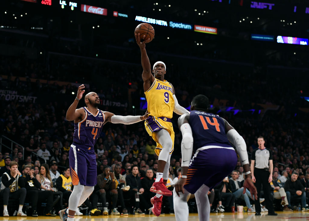 Los Angeles Lakers point guard Rajon Rondo might be the most underrated point guard in NBA history. That isn't a joke.