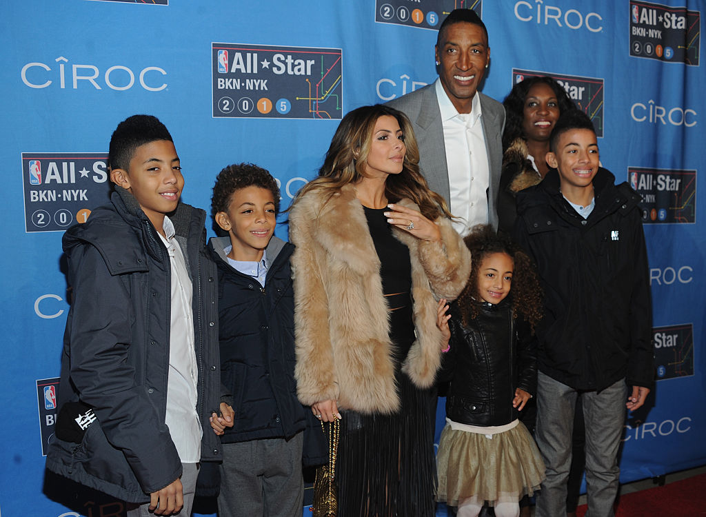 Scottie Pippen was an NBA star and now has seven children.
