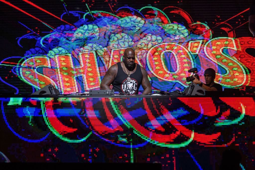 Shaquille O'Neal doesn't earn any money performing as DJ Diesel.