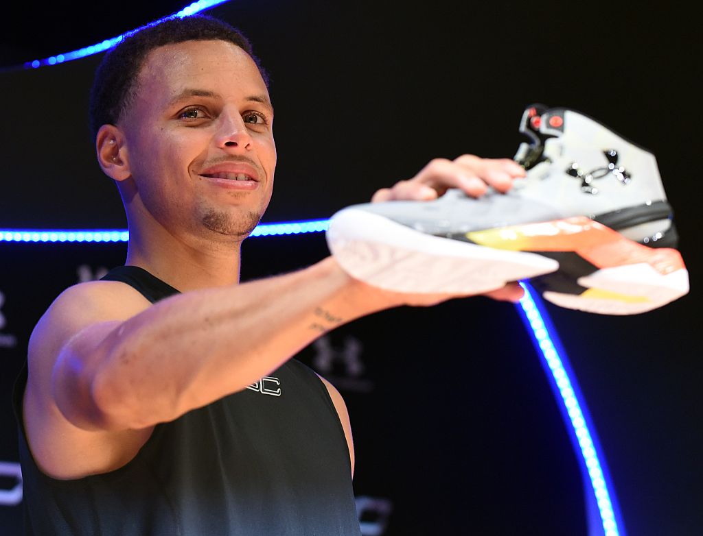 Golden State Warriors point guard Stephen Curry