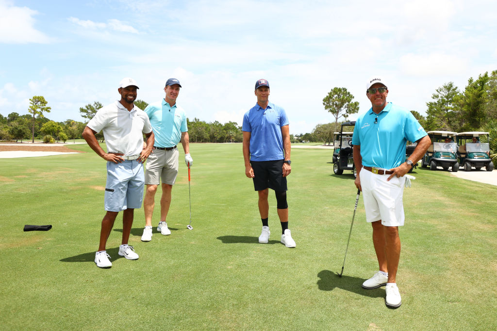 Tiger Woods Peyton Manning Phil Mickelson Tom Brady