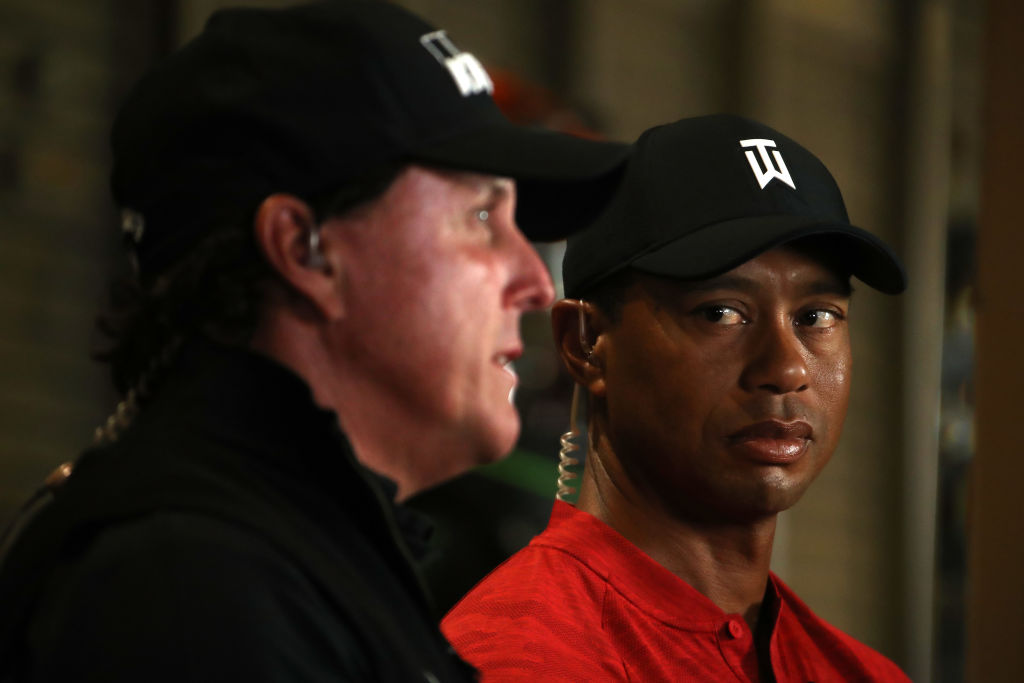 Phil Mickelson, Tiger Woods