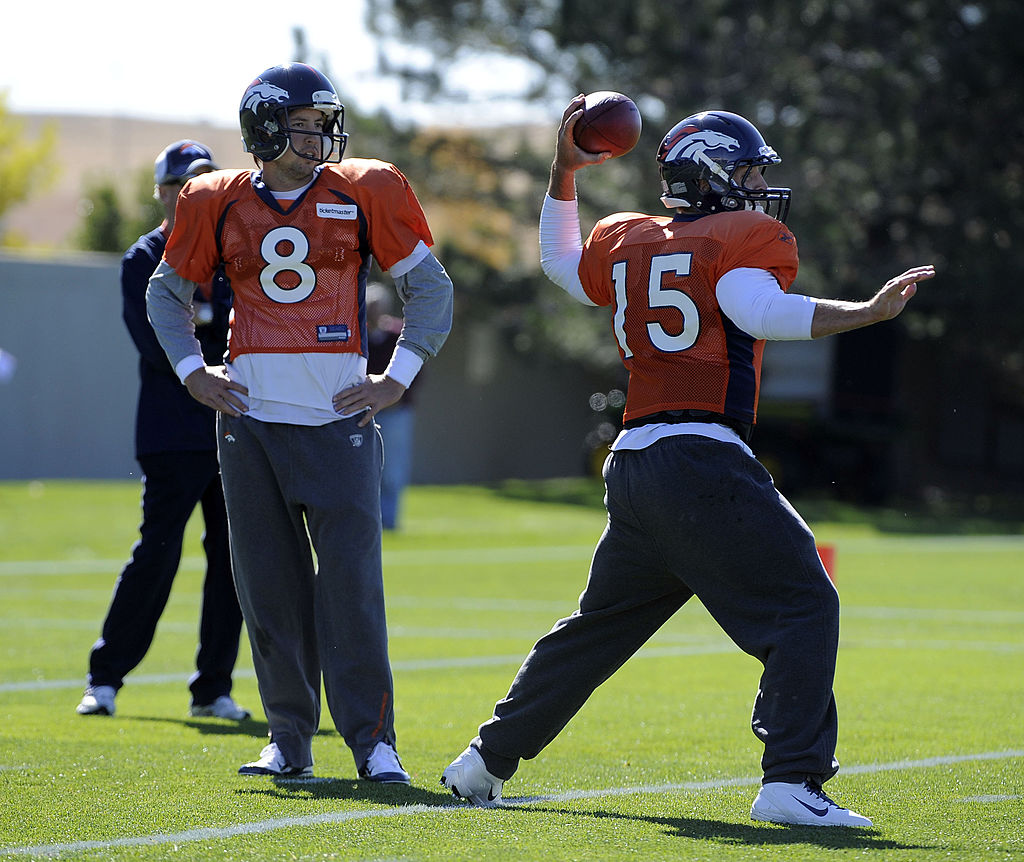 Tim Tebow and Kyle Orton battled to be the starting quarterback of the Denver Broncos.