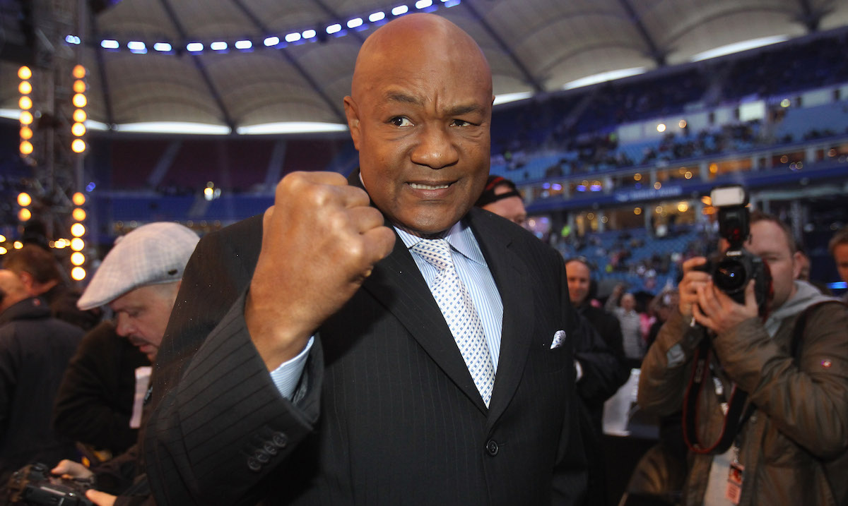 Foreman Has an Unbelievable 12 Children, Including 5 Sons Named
