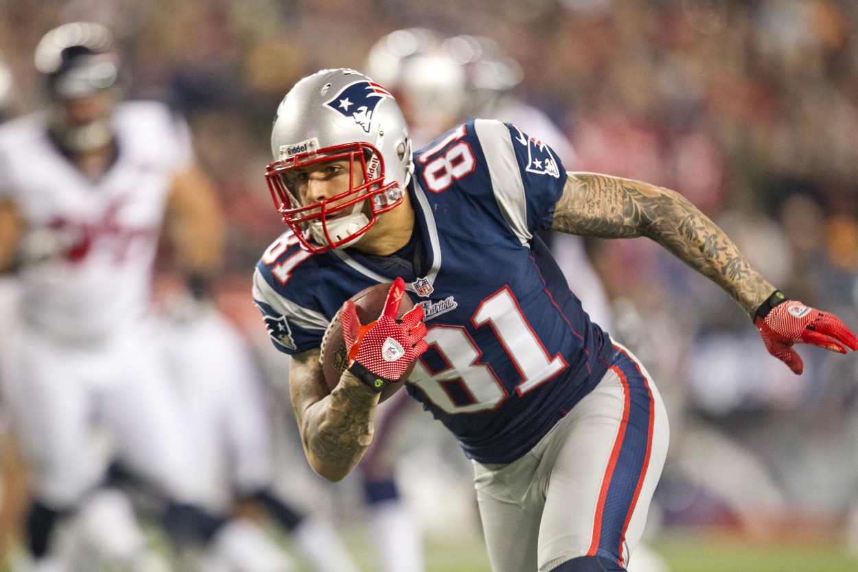 Aaron Hernandez was a star for the Patriots before his life took a tragic turn for the worst.