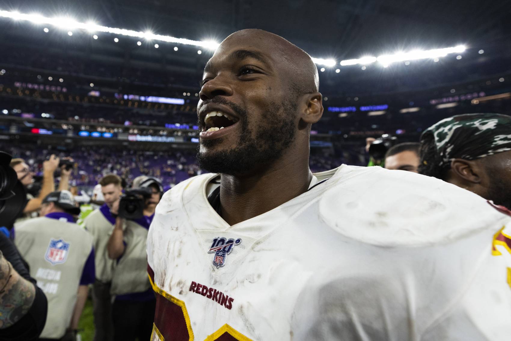 Washington Redskins running back Adrian Peterson hates the NFL's payment culture.