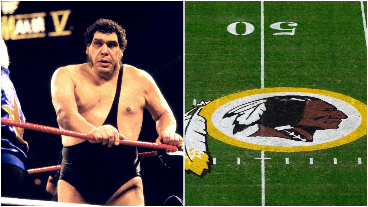 Andre the Giant Washington Redskins