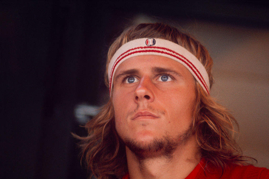 Tennis player Björn Borg circa 1970