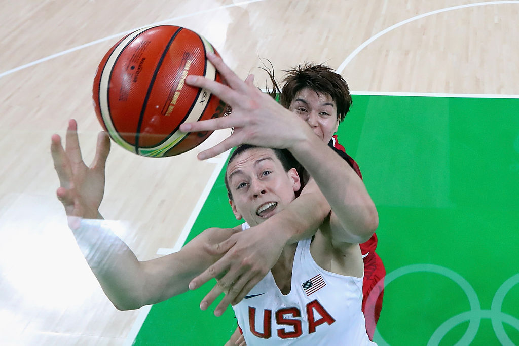 Breanna Stewart missed the 2019 WNBA season while recovering from an injury. | Phil Walter/Getty Images