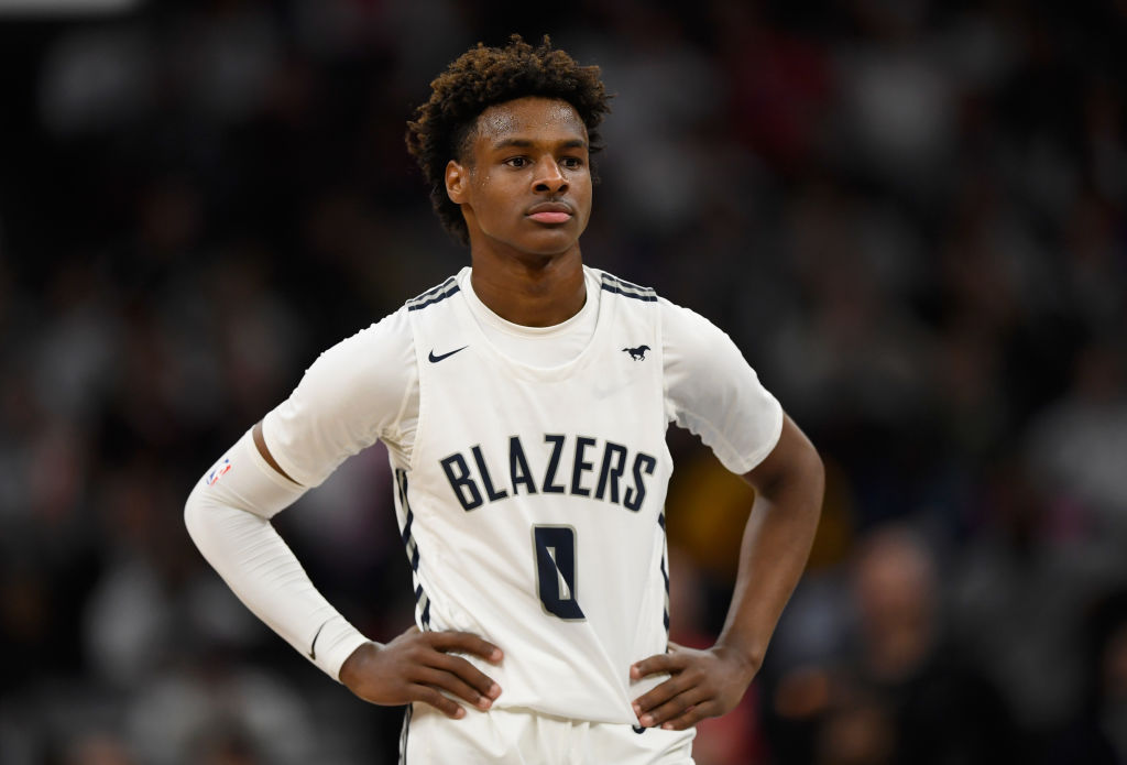Bronny James Just Got Some Extra Motivation After Getting Disrespected by ESPN