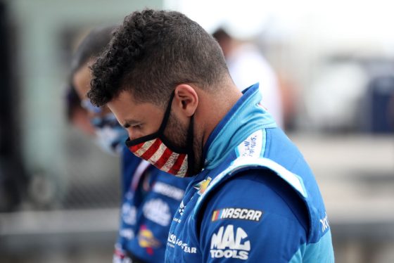NASCAR driver Bubba Wallace