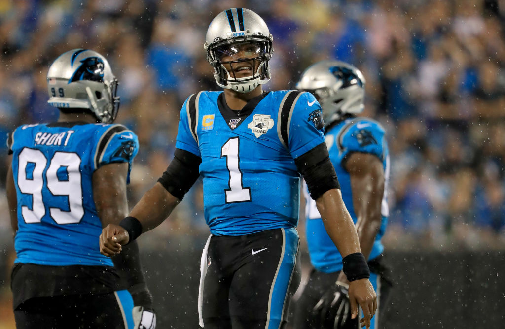 The Carolina Panthers didn't nominate Cam Newton as one of their potential franchise GOATs, which raised some eyebrows on Twitter.