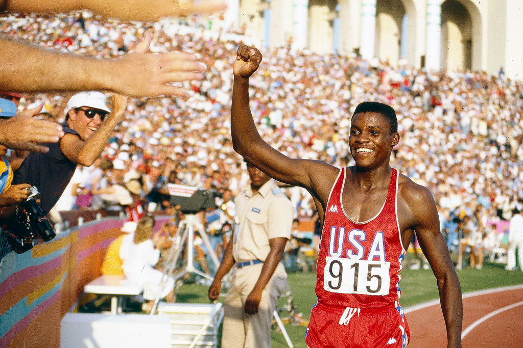 Carl Lewis, Olympic track and field star