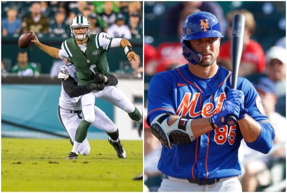 Christian Hackenberg will join Tim Tebow in going from an NFL draft bust to a baseball hopeful.