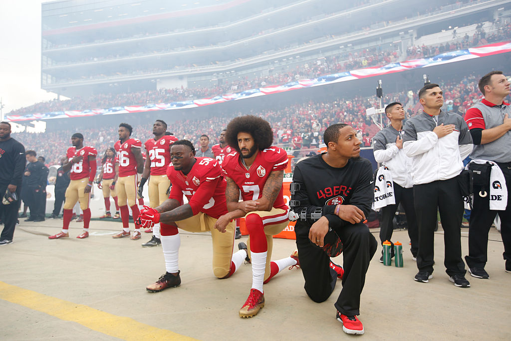 Colin Kaepernick has helped so many people by standing up for what he believes in.