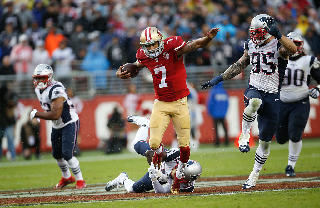 Colin Kaepernick could be a logical fit with the Patriots.