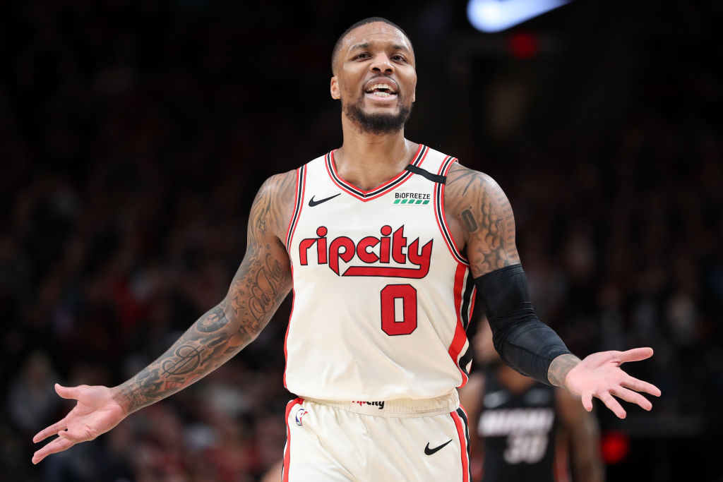Lillard sales nba jersey