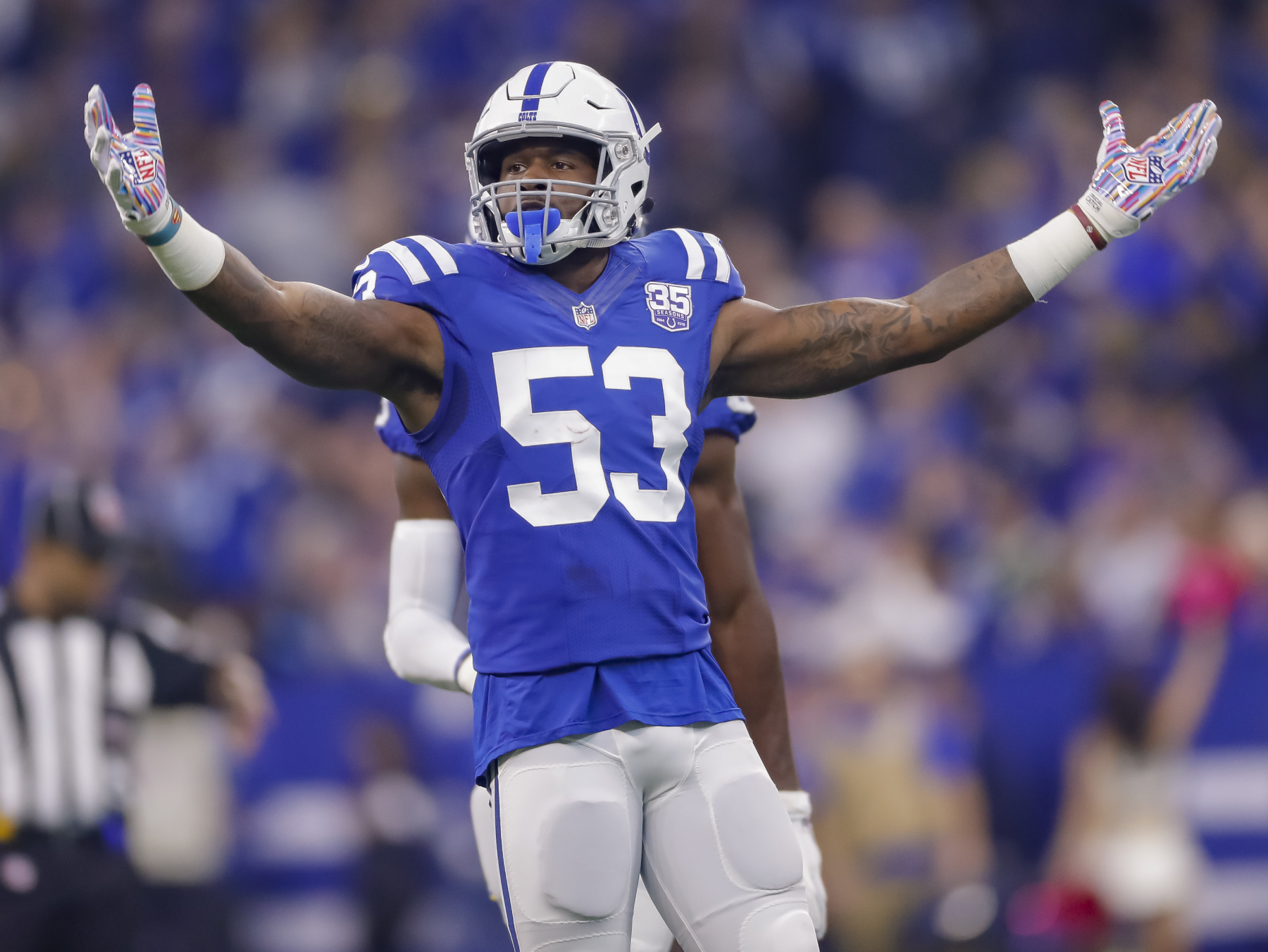 Darius Leonard is one of the best linebackers in the NFL and has dominated for the Colts. He has, however, had to overcome a few tragedies. 