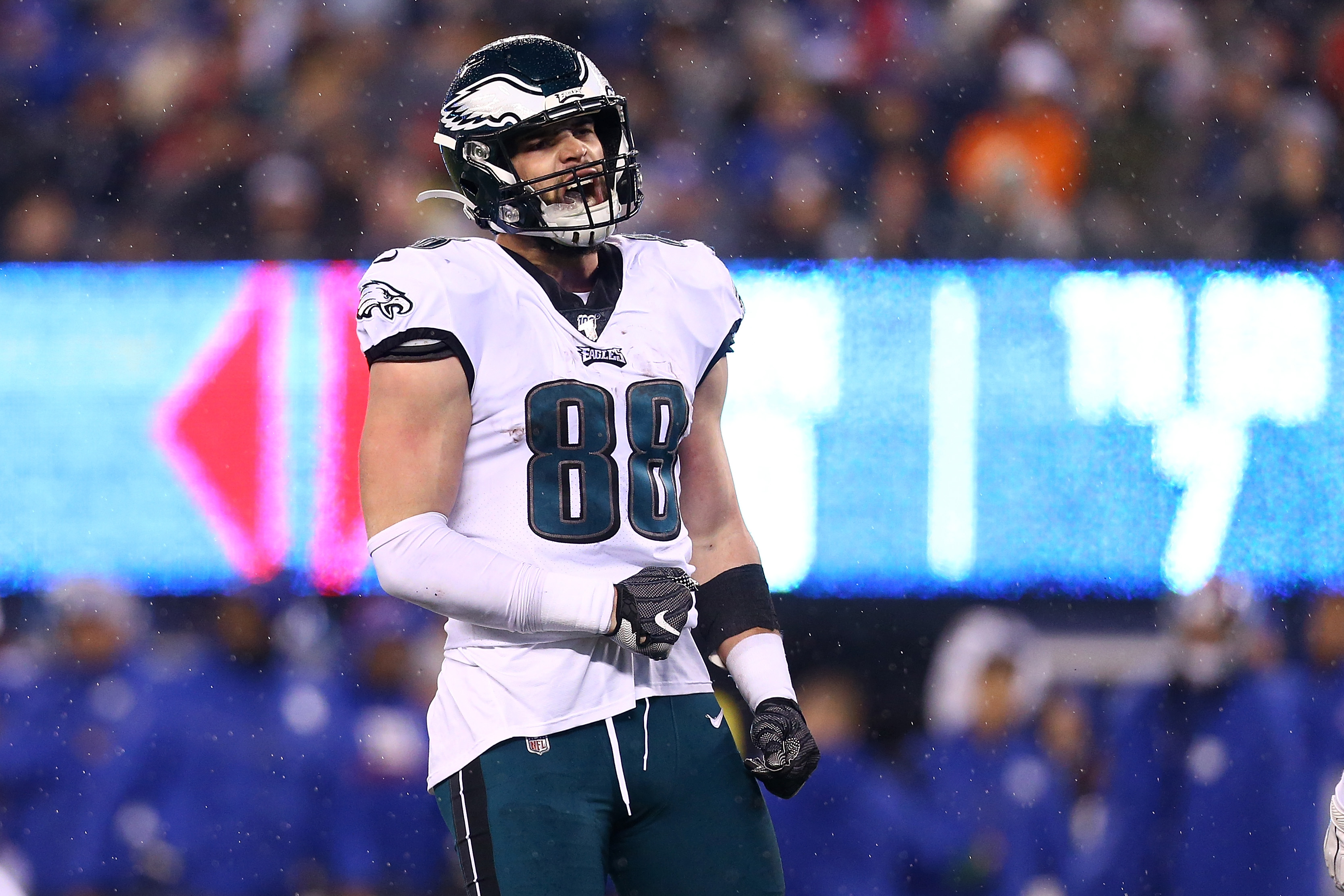 A chilling video of Dallas Goedert getting knocked out cold in a bar surfaced Sunday, and it didn't look great for the Eagles tight end.