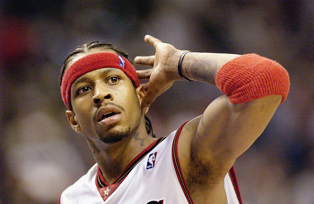 Allen Iverson loves to gamble. One time in Atlantic City he didn't even want to take a bathroom break, so he relieved himself in a trash can.